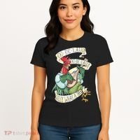 Alan A Dale Rooster Oo De Lally Golly What A Day Women's T-Shirt thumb 4
