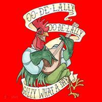 Alan A Dale Rooster Oo De Lally Golly What A Day Santa Hat thumb 1