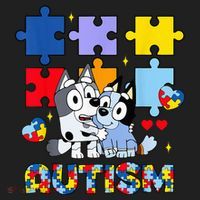 Autism Awareness Dog Lover Tumbler thumb 3