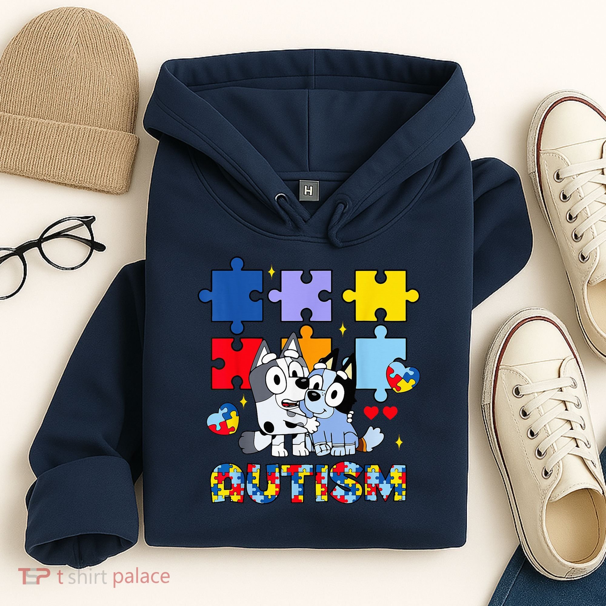Autism Awareness Dog Lover Hoodie