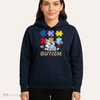 Autism Awareness Dog Lover Hoodie thumb 5