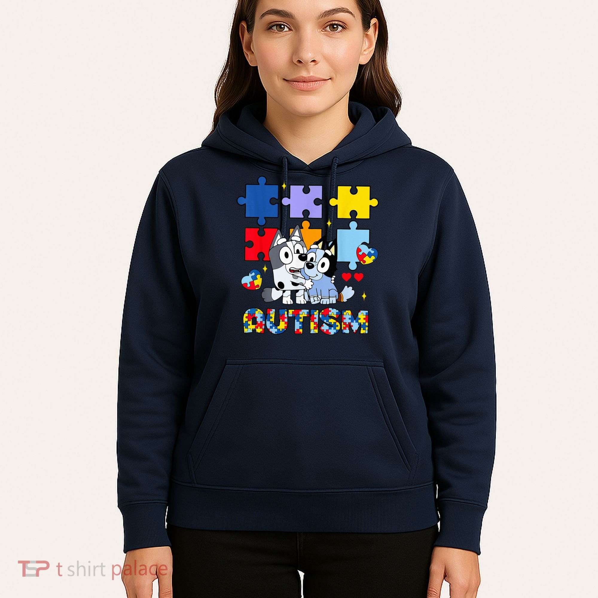 Autism Awareness Dog Lover Hoodie