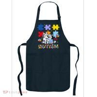 Autism Awareness Dog Lover Apron thumb 0