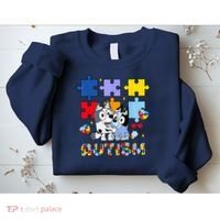 Autism Awareness Dog Lover Sweatshirt thumb 2