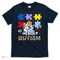 Autism Awareness Dog Lover T-Shirt thumb 0
