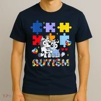 Autism Awareness Dog Lover T-Shirt thumb 3