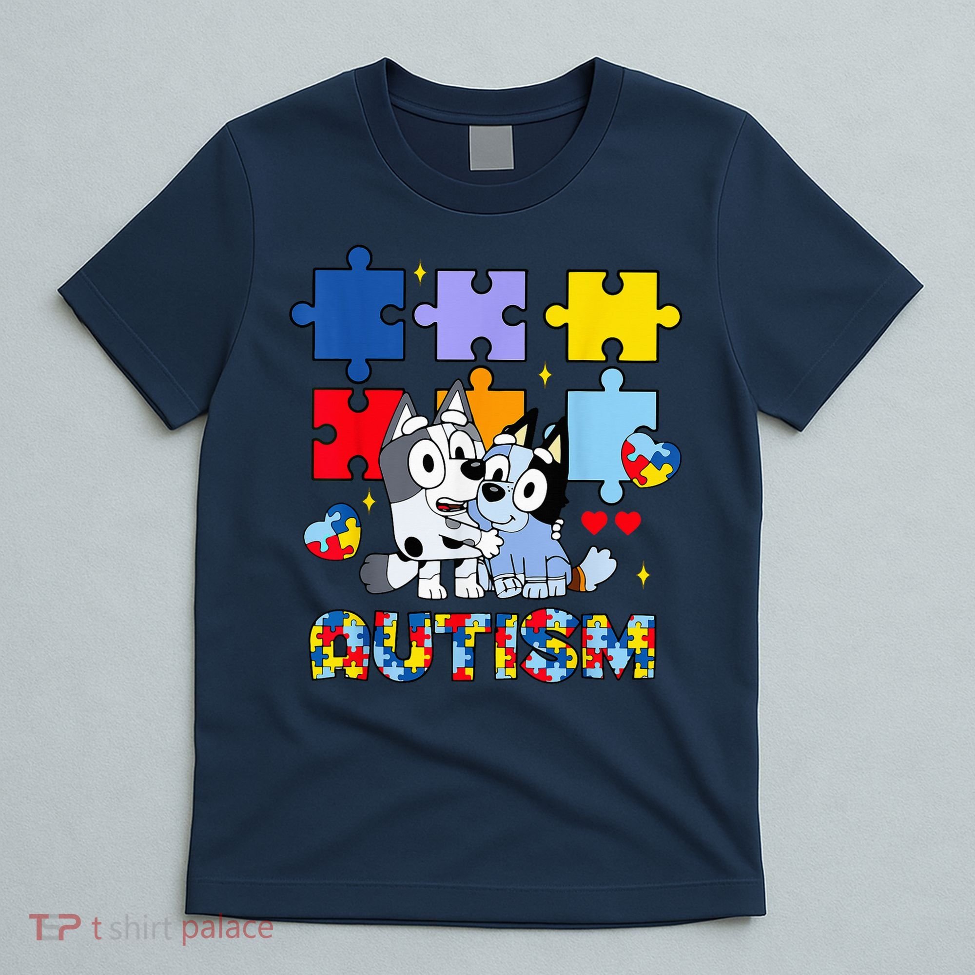 Autism Awareness Dog Lover T-Shirt