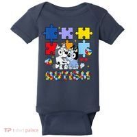Autism Awareness Dog Lover Baby Bodysuit thumb 0