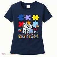 Autism Awareness Dog Lover Women's T-Shirt thumb 0