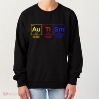 Autism Awareness Elements Periodic Table Women's Sweatshirt thumb 0
