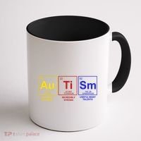 Autism Awareness Elements Periodic Table Coffee Mug thumb 1