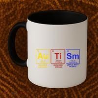 Autism Awareness Elements Periodic Table Coffee Mug thumb 2