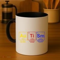 Autism Awareness Elements Periodic Table Coffee Mug thumb 4
