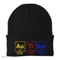 Autism Awareness Elements Periodic Table Beanie thumb 0