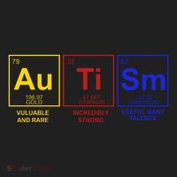 Autism Awareness Elements Periodic Table Beanie thumb 2