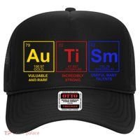 Autism Awareness Elements Periodic Table Hat thumb 0