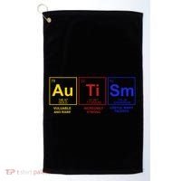 Autism Awareness Elements Periodic Table Golf Towel thumb 0