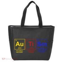 Autism Awareness Elements Periodic Table Tote Bag thumb 0