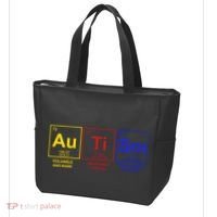Autism Awareness Elements Periodic Table Tote Bag thumb 3