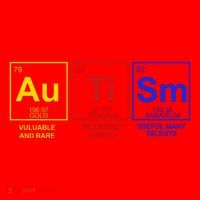 Autism Awareness Elements Periodic Table Santa Hat thumb 1