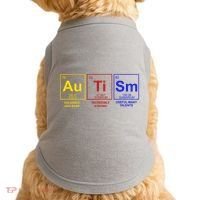 Autism Awareness Elements Periodic Table Doggie Tank thumb 0