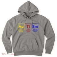 Autism Awareness Elements Periodic Table Hoodie thumb 0