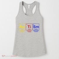 Autism Awareness Elements Periodic Table Women's Tank Top thumb 0