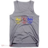 Autism Awareness Elements Periodic Table Tank Top thumb 0