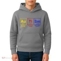Autism Awareness Elements Periodic Table Kids Hoodie thumb 4