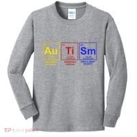Autism Awareness Elements Periodic Table Kids Long Sleeve Shirt thumb 0