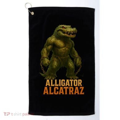 Alligator Alcatraz Epic Golf Towel