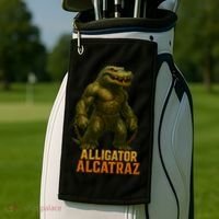 Alligator Alcatraz Epic Golf Towel thumb 2