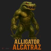 Alligator Alcatraz Epic Golf Towel thumb 3