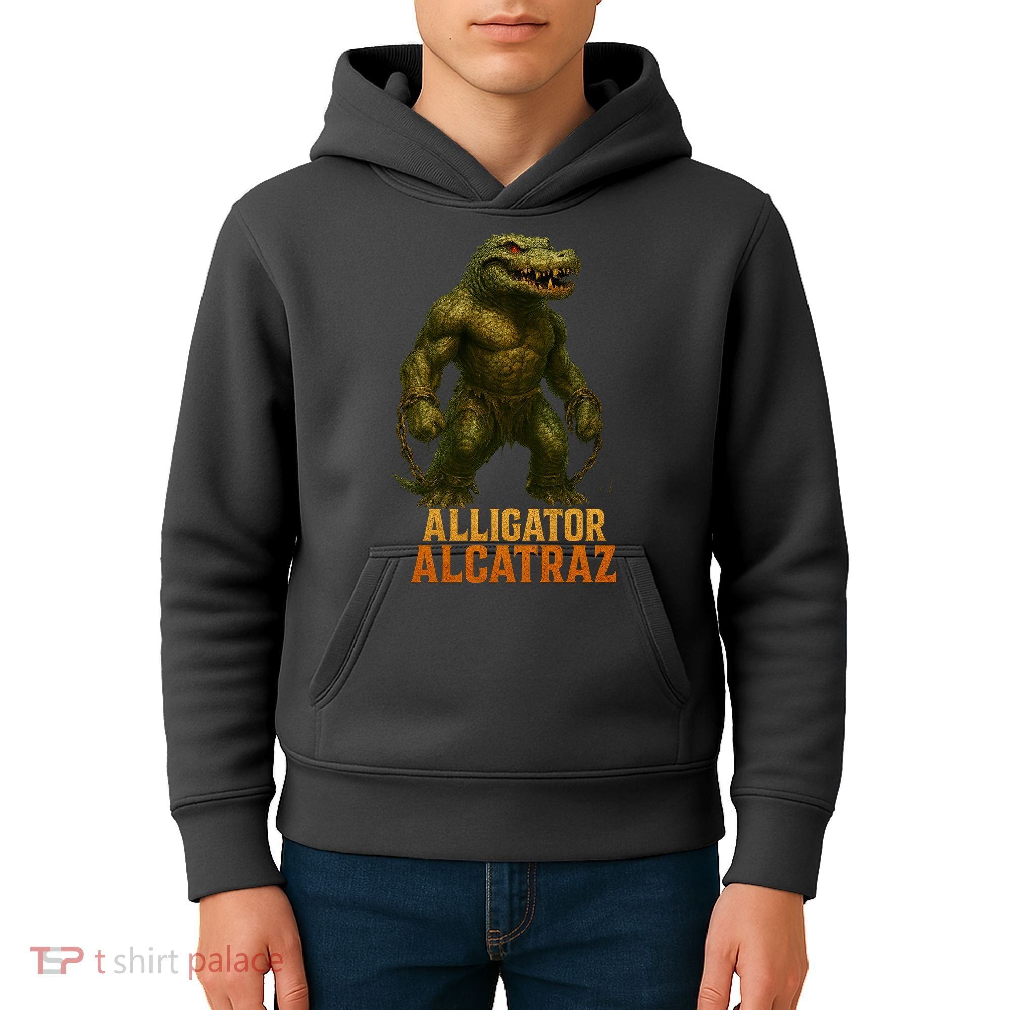 Alligator Alcatraz Epic Kids Hoodie