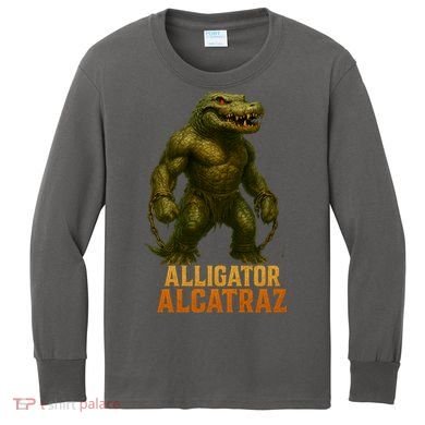 Alligator Alcatraz Epic Kids Long Sleeve Shirt