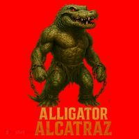 Alligator Alcatraz Epic Santa Hat thumb 1