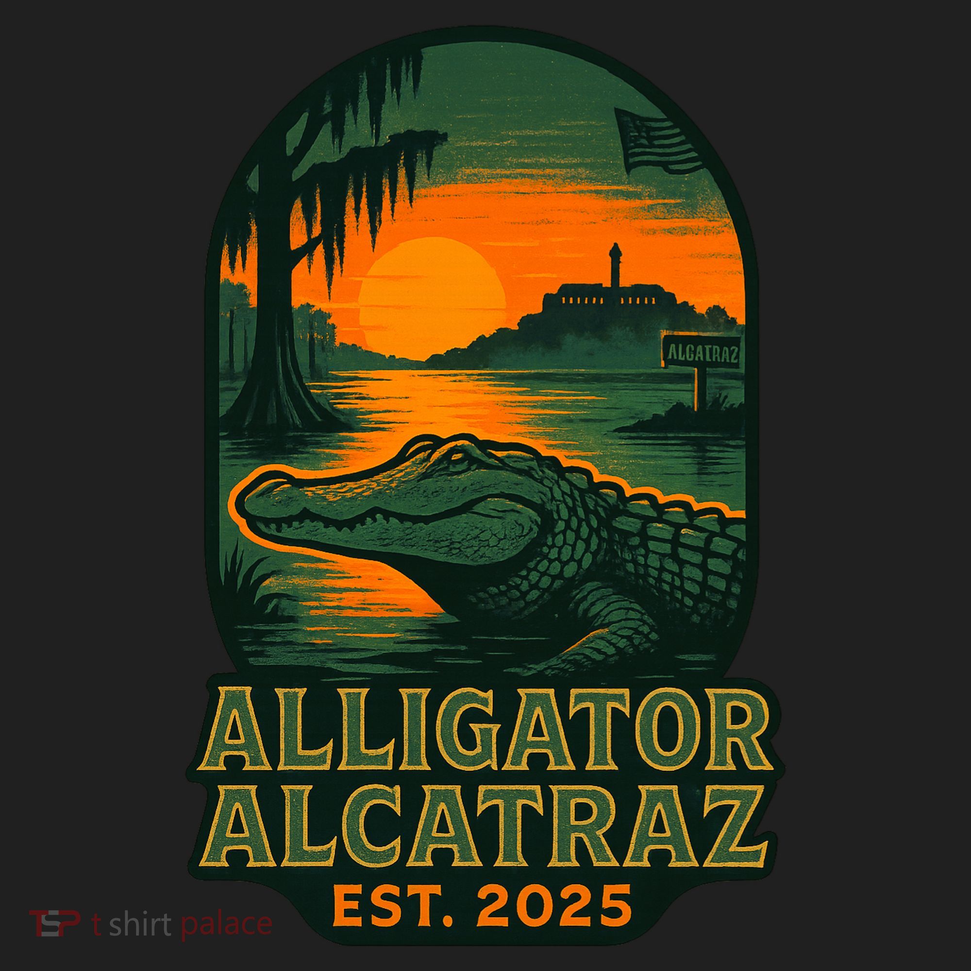 Alligator Alcatraz Est 2025 Women's Sweatshirt