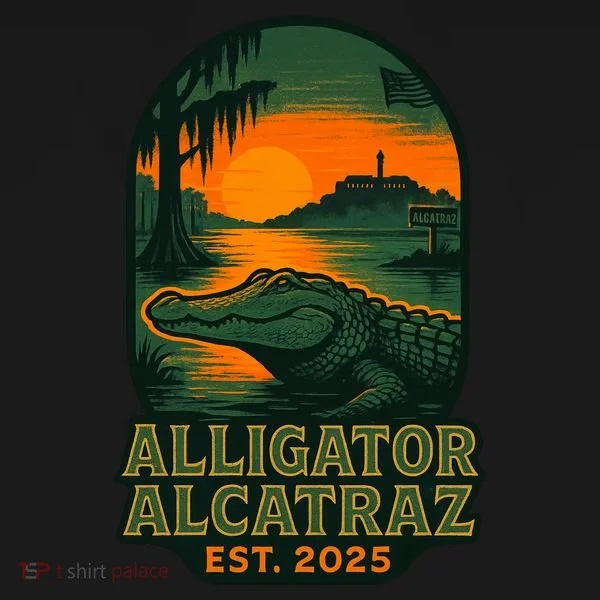 Alligator Alcatraz Est 2025 Toddler Hoodie
