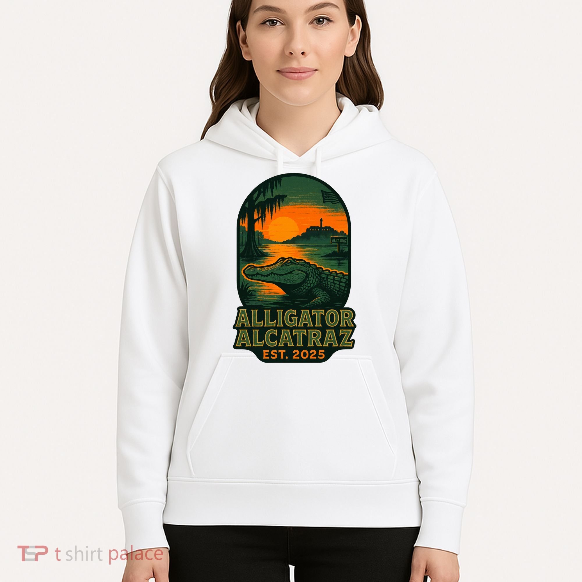 Alligator Alcatraz Est 2025 Hoodie