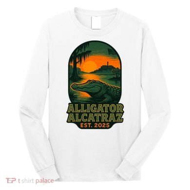 Alligator Alcatraz Est 2025 Long Sleeve Shirt