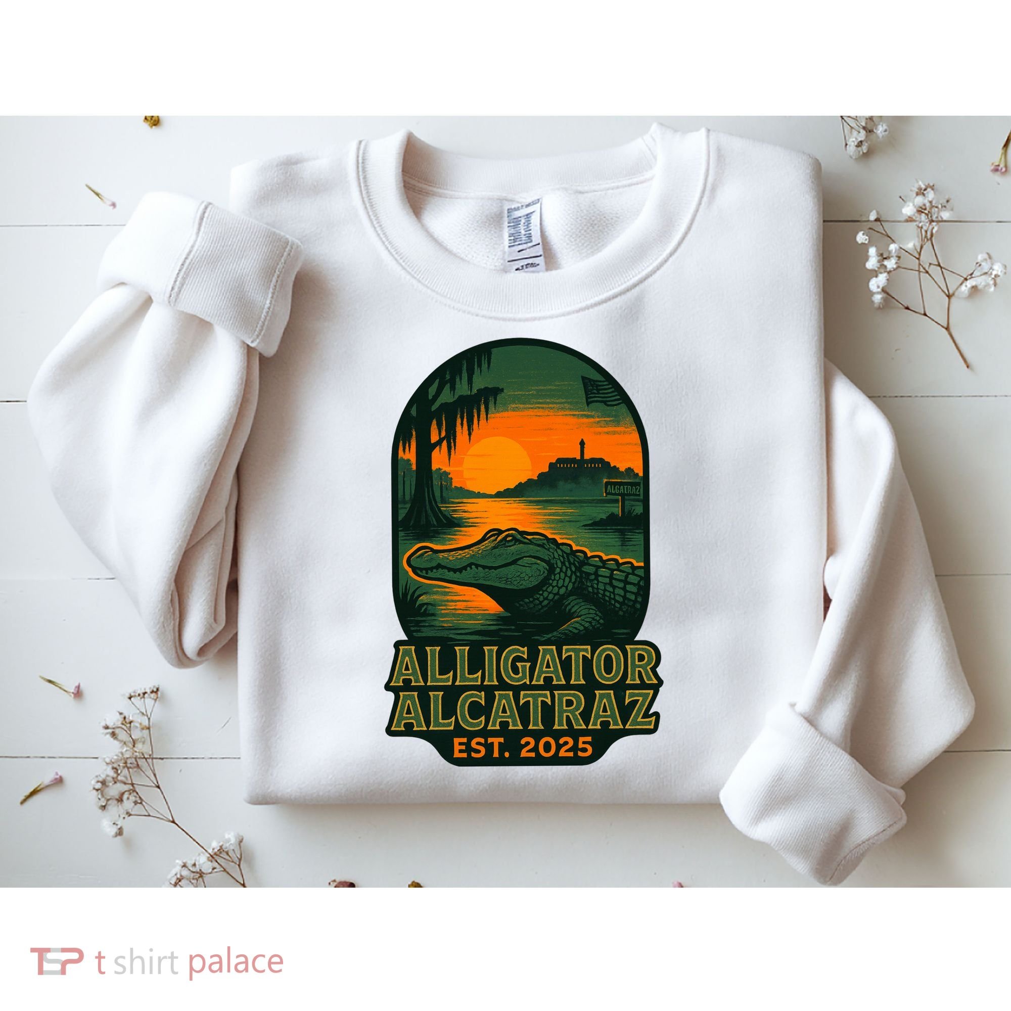 Alligator Alcatraz Est 2025 Sweatshirt
