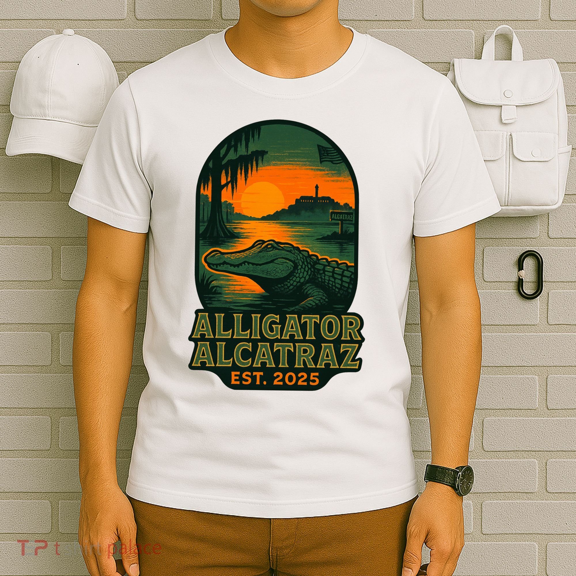 Alligator Alcatraz Est 2025 T-Shirt