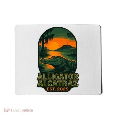 Alligator Alcatraz Est 2025 Mousepad
