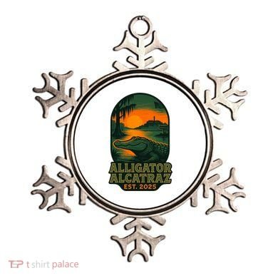 Alligator Alcatraz Est 2025 Ornament