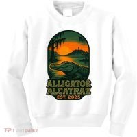 Alligator Alcatraz Est 2025 Kids Sweatshirt thumb 0