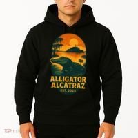 Alligator Alcatraz Established 2025 Gator Swamp Hoodie thumb 2