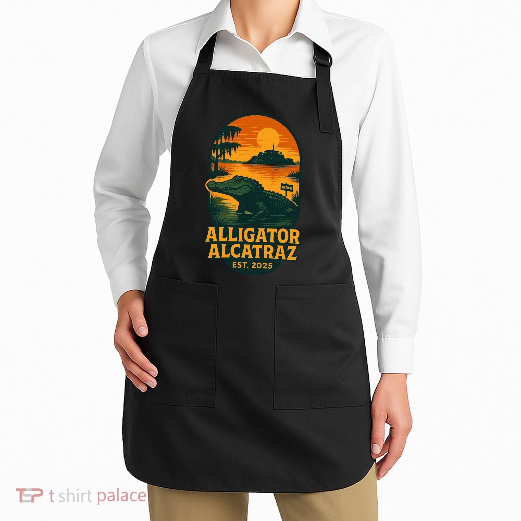 Alligator Alcatraz Established 2025 Gator Swamp Apron