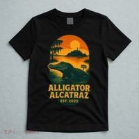 Alligator Alcatraz Established 2025 Gator Swamp T-Shirt thumb 5