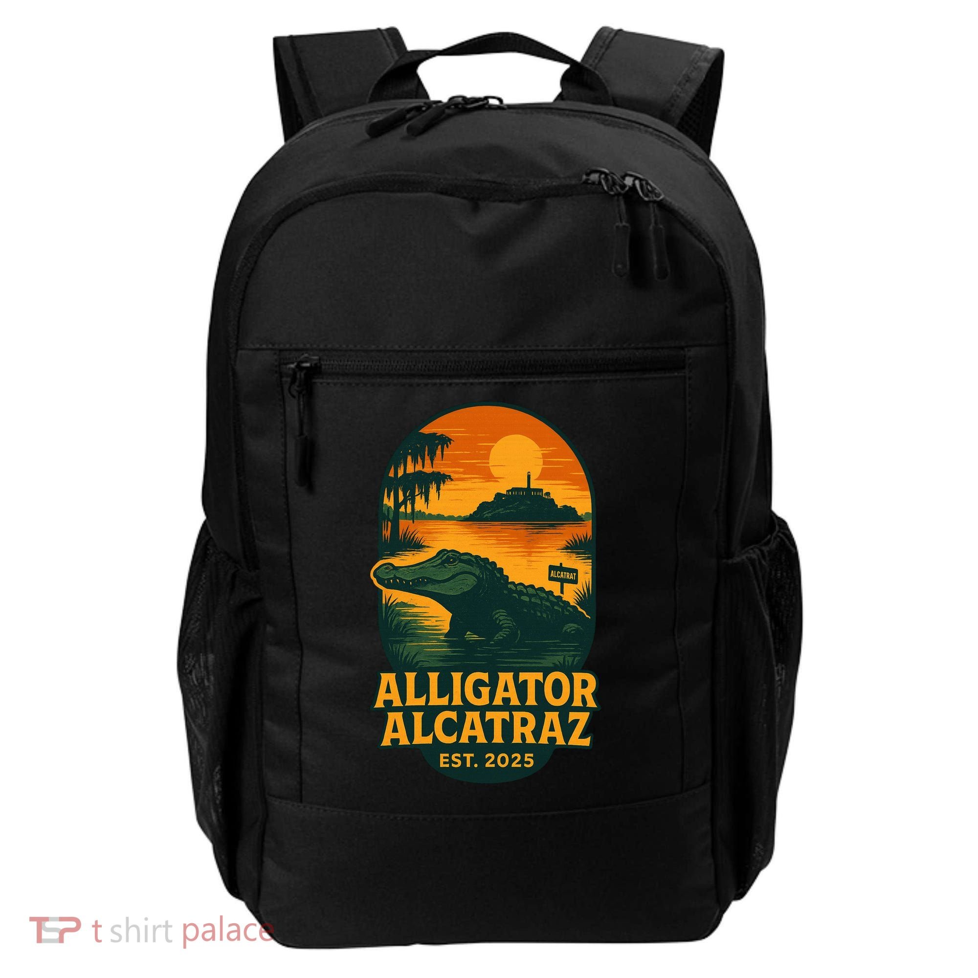 Alligator Alcatraz Established 2025 Gator Swamp Backpack