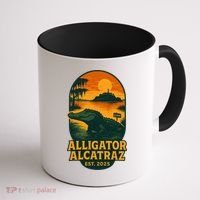 Alligator Alcatraz Established 2025 Gator Swamp Coffee Mug thumb 1